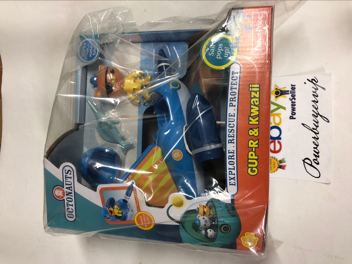 Fisher-Price Octonauts EXPLORE.RESCUE.PROTECT Gup-R and Kwazii